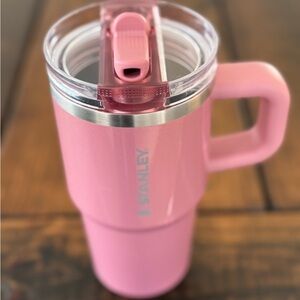 Stanley Blush Pink Travel Mug with Handle